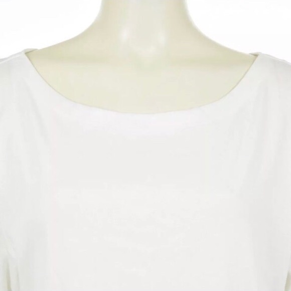 Karen Scott Cotton Cuffed-Sleeve Dress - Picture 3 of 3